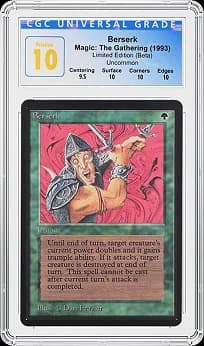 CGC Gem Mint 10 Magic: The Gathering Berserk
