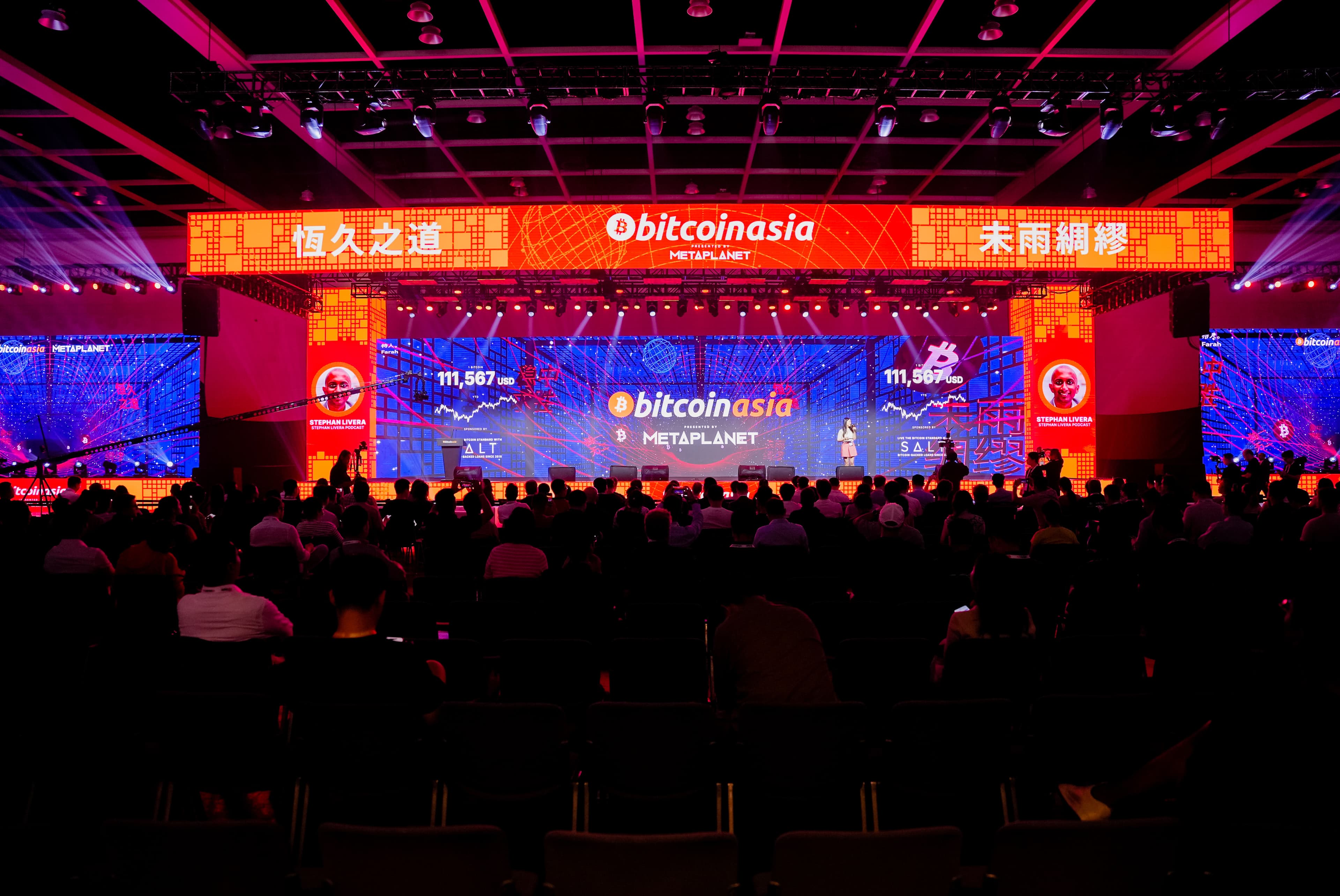 Bitcoin Asia event photography