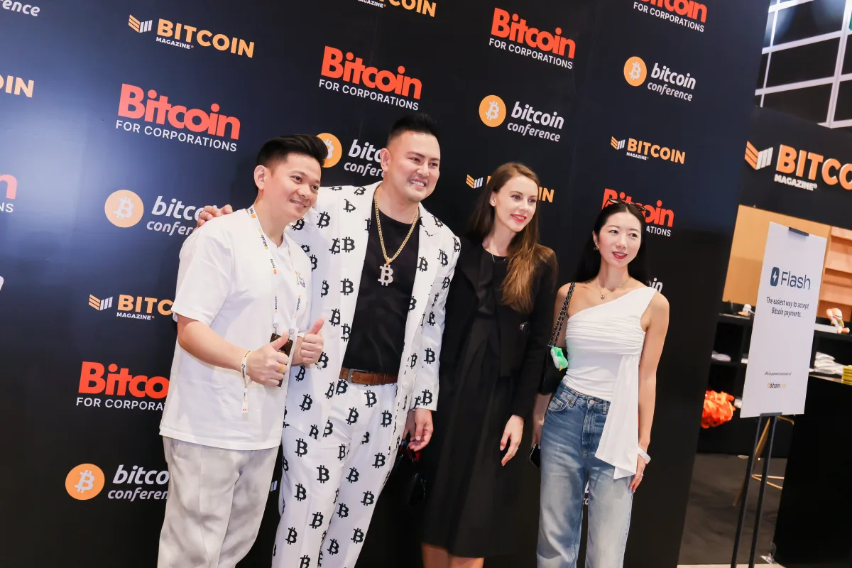 Affiliate partners at Bitcoin Asia