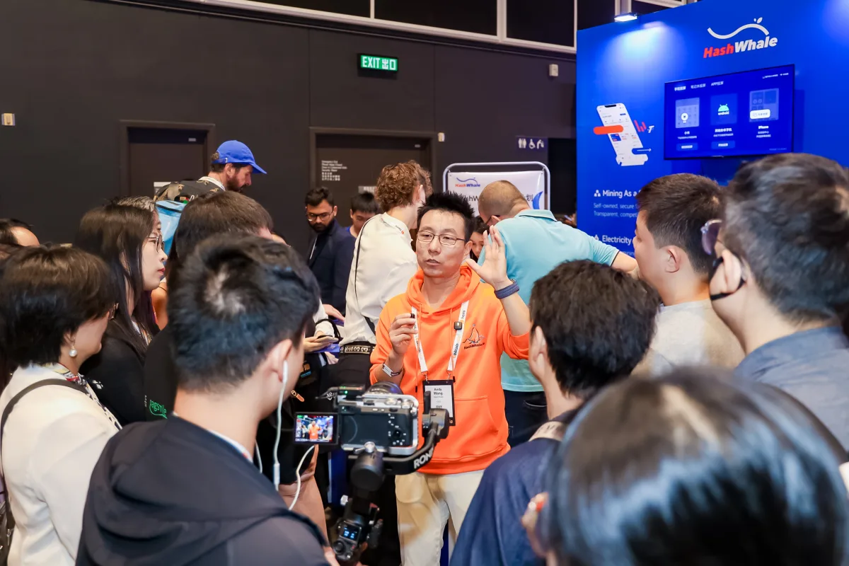 Press coverage at Bitcoin Asia