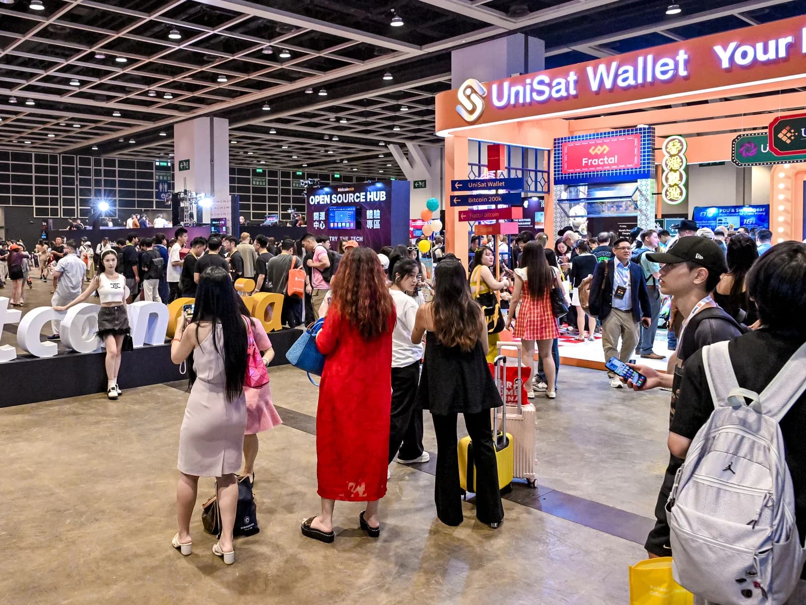 Sponsor engagement at Bitcoin Asia 2025